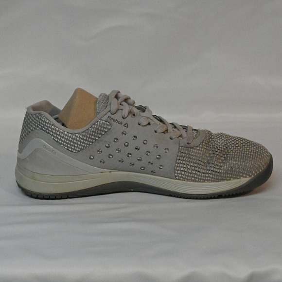 Womens Reebok Crossfit Nano 7 Size 8 Gray Nano Weave Ropepro .5MM Shell‎ - Picture 7 of 12